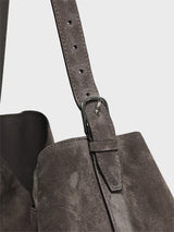 TOTEME - Belted Tote Bag in Granite