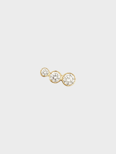 Sophie Bille Brahe - Croissant Trois Earring