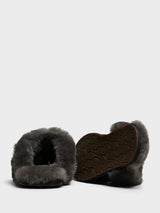 UGG - Scuffette II Slippers in Black and Grey