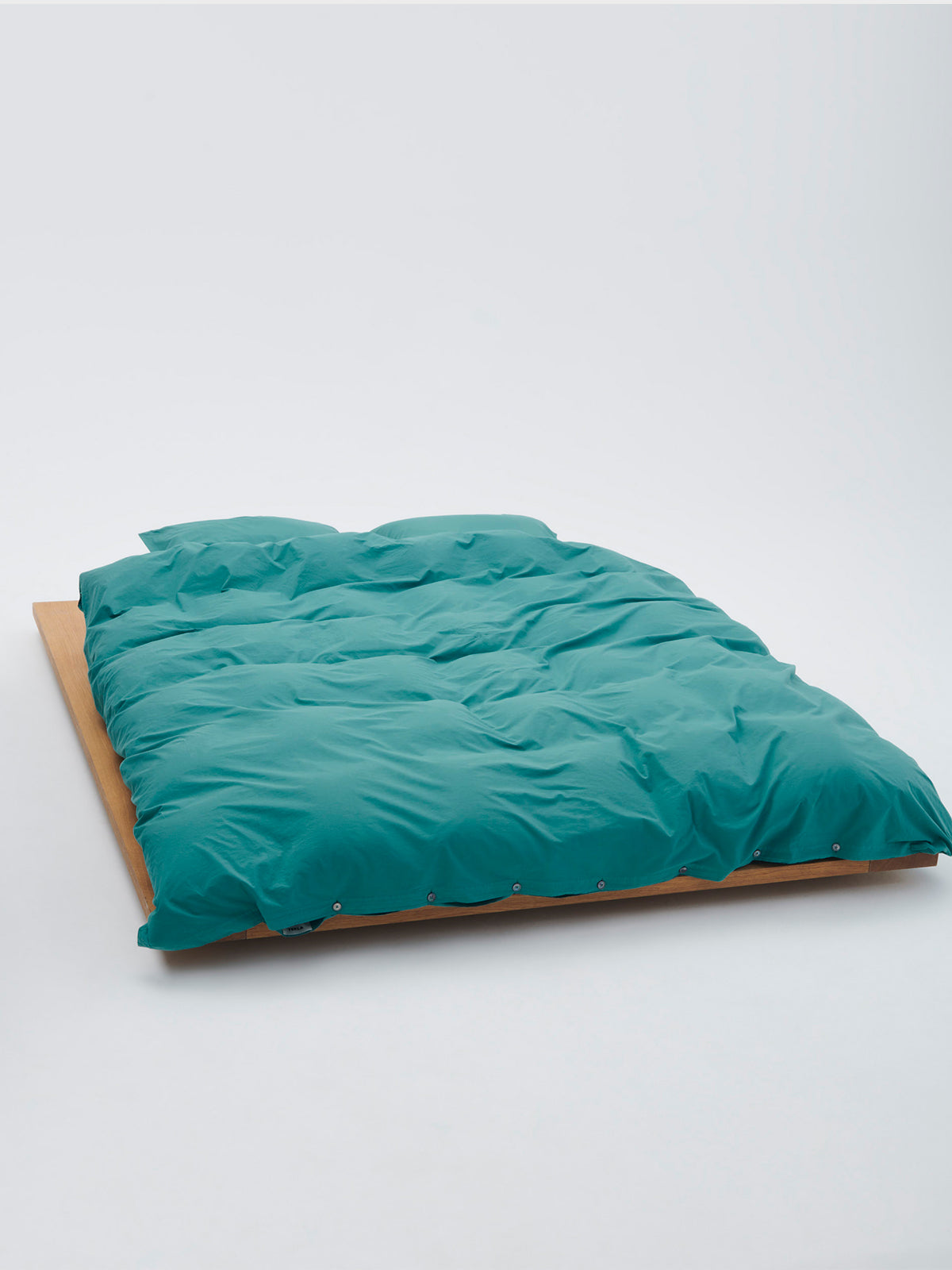 Tekla - Percale Duvet Cover in Vintage Green – stoy