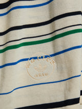 Adidas - Wales Bonner Knit Polo in White/Green