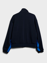 Adidas - adidas Originals x Wales Bonner Pique Track Top in Night Navy