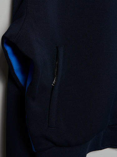 Adidas - adidas Originals x Wales Bonner Pique Track Top in Night Navy