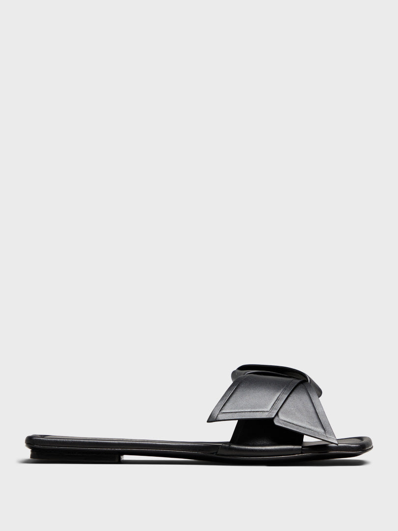 Acne Studios - Musubi Leather Sandal in Black