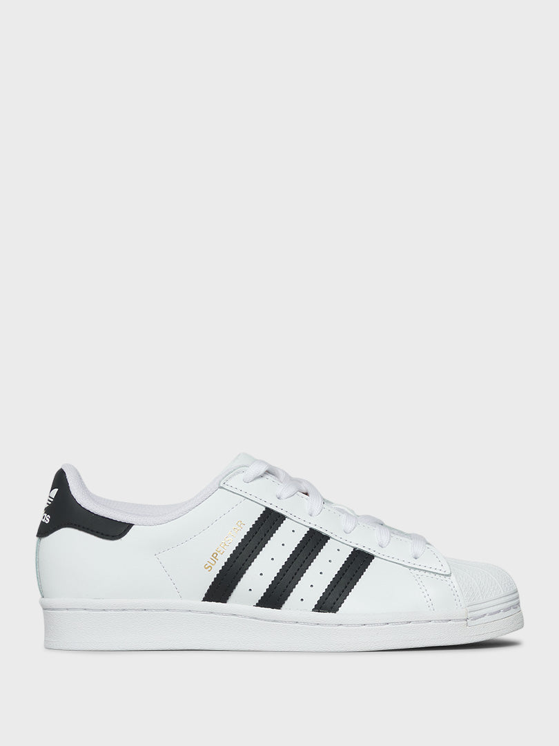 Adidas - Superstar Sneakers in White and Black Stoy Adidas - Superstar Sneakers in White and Black Stoy