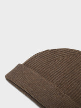 Andersen-Andersen - Medium Beanie in Natural Brown