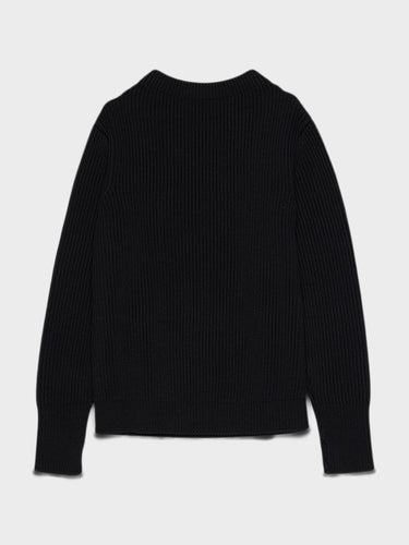 Andersen-Andersen - Navy Crewneck in Black