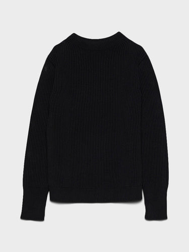 Andersen-Andersen - Navy Crewneck in Black