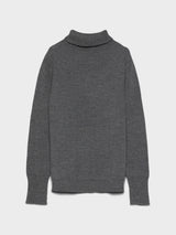 Andersen-Andersen - Navy Turtleneck in Grey