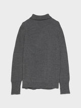 Andersen-Andersen - Navy Turtleneck in Grey