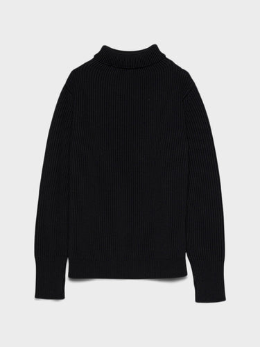Andersen-Andersen - Navy Turtleneck in Black