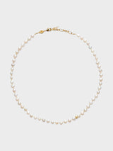 Anni Lu - Petit Stellar Pearly Necklace in White