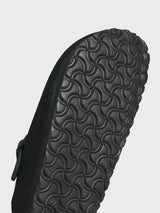 Birkenstock - Boston Suede Sandals in Black