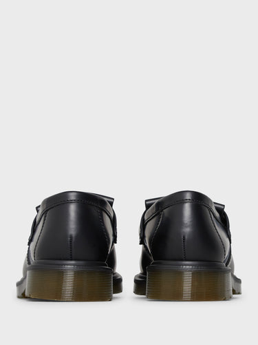 Dr. Martens - Adrian Loafers in Black Polished Smooth