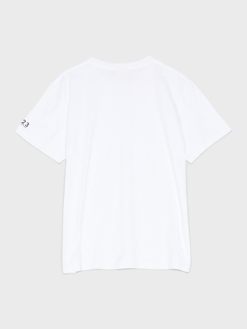 Cotton T-Shirt i hvid