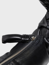 Lemaire - Large Croissant Bag in Black