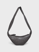 Lemaire - Small Croissant Bag in Dark Chocolate