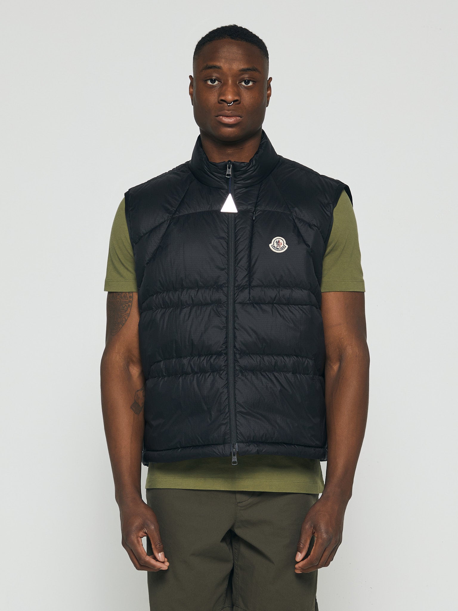 Moncler gilet navy Clearance