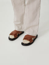 Marni - Fussbett Sandals in Maroon