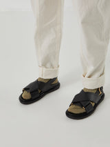 Marni - Fussbett Sandals in Black
