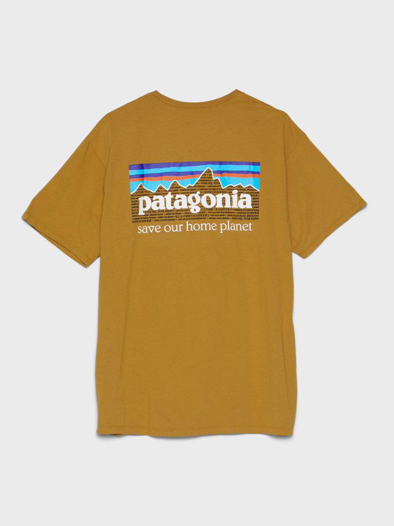 P-6 Mission Organic T-shirt in Oaks Brown