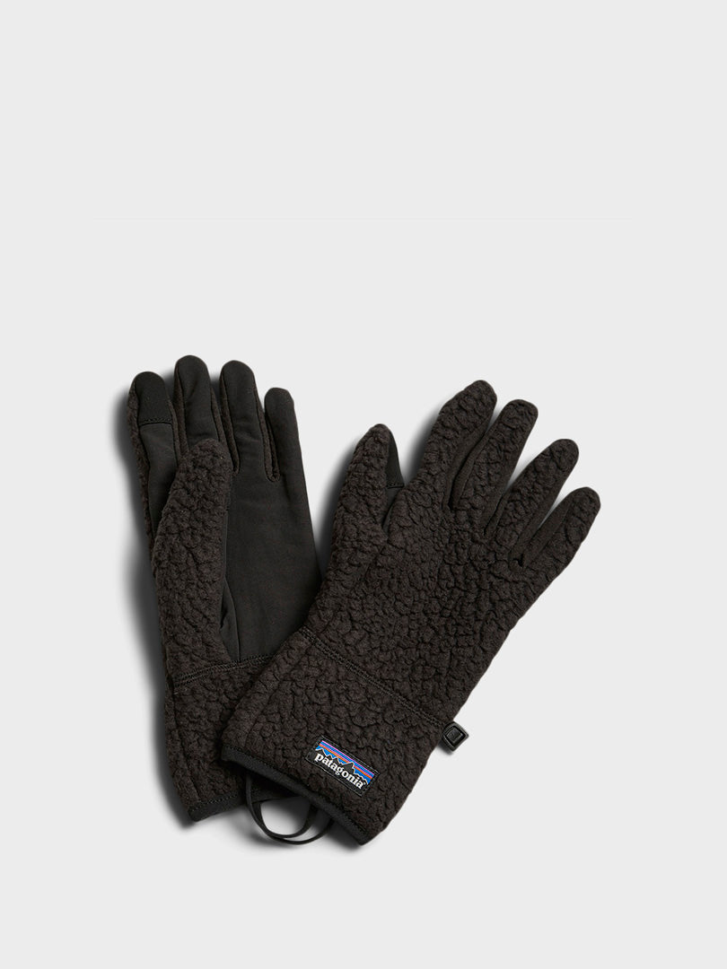 Patagonia - Retro Pile Gloves in Black
