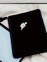 Sophie Bille Brahe - Boîte Velvet Jewelry Box in Navy