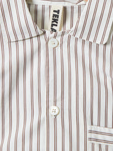 Tekla - Poplin Pyjamas Short Sleeve in Hopper Stripes