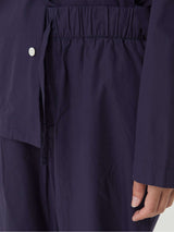 Tekla - Poplin Pyjamas Pants in True Navy