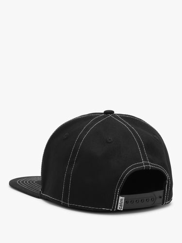 Calm. - Baseball Cap in Black and White