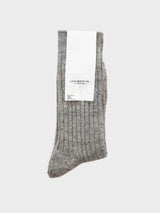Lady White Co. - LW-C Socks in Grey Melange