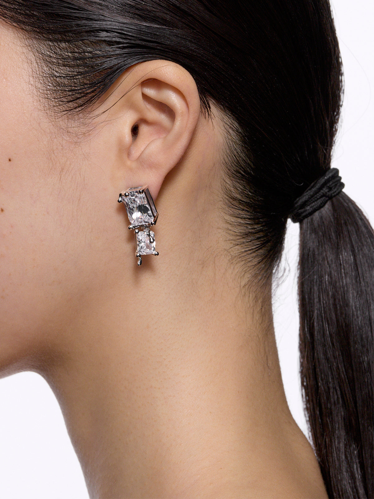 Maria Black - Roppongi Drop Earring in Silver