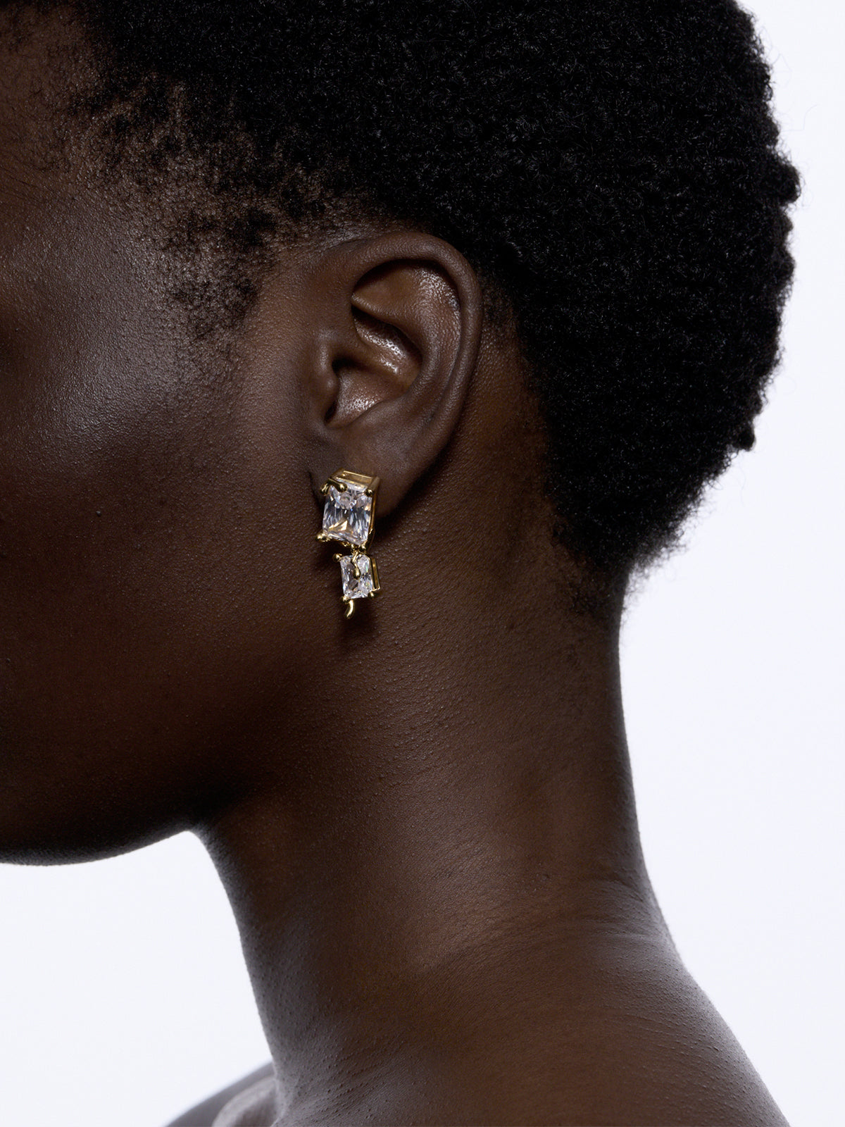 Maria Black - Roppongi Drop Earring in 18K Gold Plated