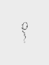 Maria Black - Ramen Chu Huggie Earring in Silver