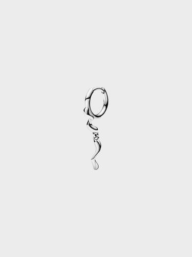 Maria Black - Ramen Chu Huggie Earring in Silver
