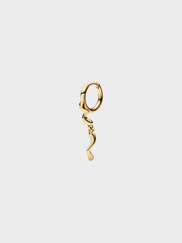 Maria Black - Ramen Chu Huggie Earring with Gold Plating
