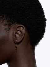 Maria Black - Ramen Chu Huggie Earring with Gold Plating
