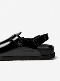 1774 Birkenstock - 1027503 Tokio Shiny Leather Narrow Sandals in Black