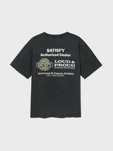 Satisfy - MothTech T-shirt in Aged Black