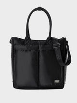 Porter-Yoshida & Co. - Tanker Carrying Tote Bag in Black