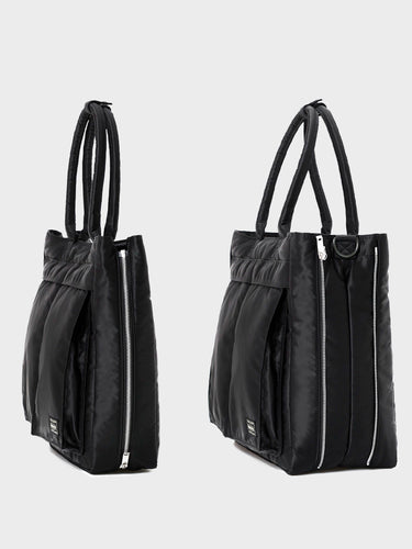 Porter-Yoshida & Co. - Tanker Carrying Tote Bag in Black