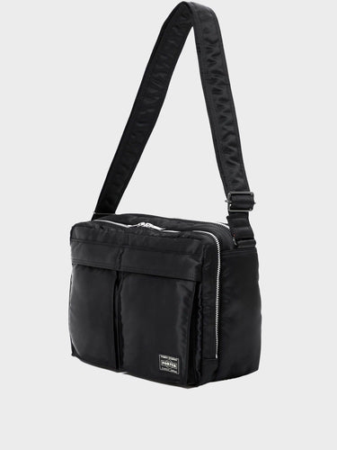 Porter-Yoshida & Co. - Tanker Sling Bag w. Zip in Black