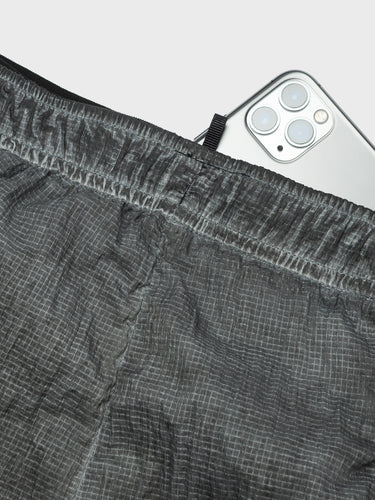 Satisfy - Rippy 3" Trail Shorts in Aged Black
