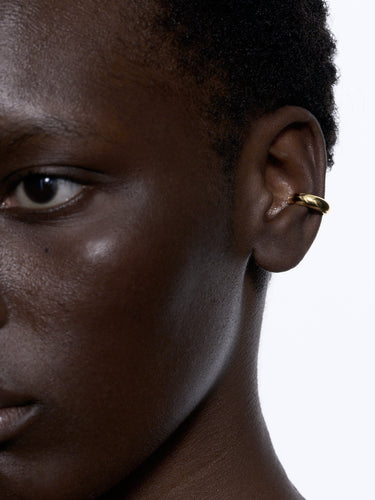 Maria Black - Omotesando Chunk Ear Cuff with Gold Plating