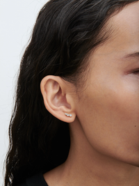 Sophie Bille Brahe - Croissant Trois Earring