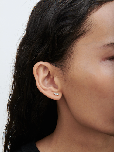 Sophie Bille Brahe - Croissant Trois Earring