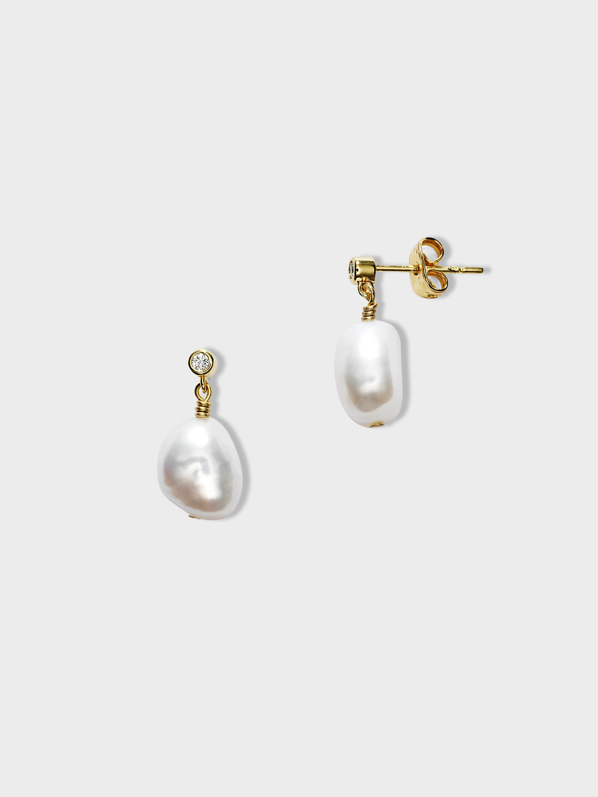 Anni Lu - Pearly Earring in Gold
