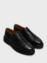 Jacques Solovière Paris - Edouard Lug Derby in Grained Black
