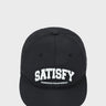 Satisfy - FliteSilk 5 Panel Pinch Cap in Black