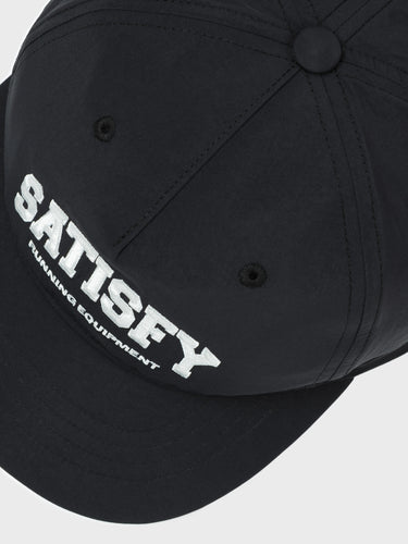 Satisfy - FliteSilk 5 Panel Pinch Cap in Black
